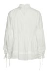 Pieces - Bluse - PC Dula LS Blouse D2D - Bright White