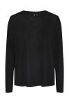 Pieces - Bluse - PC Nollie LS Top - Black