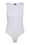 Pieces - Bodystocking - PC Neja SL Bodystocking - Bright White