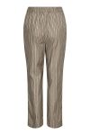 Pieces - Bukser - PC Assra MW Ankle Pant - Silver Mink/Black