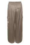 Pieces - Bukser - PC Odda Hw Cargo Pant - Fossil