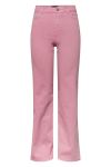 Pieces - Bukser - PC Peggy HW Wide Pant - Begonia Pink