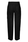 Pieces - Bukser - PC Sille HW Cargo Pant - Black
