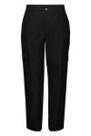 Pieces - Bukser - PC Sille HW Cargo Pant - Black