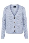 Pieces - Cardigan - PC Bibi LS Knit Cardigan - Pale Iris