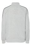 Pieces - Sweat - Pc Chilli Ls Halfzip Sweat - Light Grey Melange