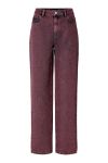 Pieces - Jeans - Dria Hw Straight Denim Pants - Tawny Port