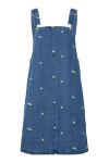 Pieces - Kjole - Freia Denim Spencer Dress - Medium Blue Denim