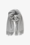Pieces - Halstørlæde - PC Jira Wool Scarf - Light Grey Melange
