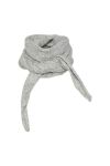 Pieces - Halstørlæde - PC Lullu Mini Knit Scarf - Grey Melange