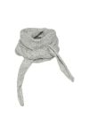 Pieces - Halstørklæde - PC Lullu Mini Knit Scarf - Dark Grey Melange