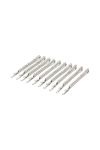 ❤︎ Pieces - Hårnåle - PC Noella 10-Pack Hairpin - Silver