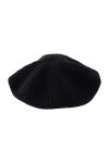 Pieces - Hat - Filippa Beret - Black - Ditte Estrup
