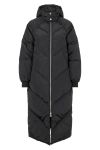 Pieces - Jakke - Felicity Long Puffer - Black