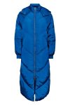 Pieces - Jakke - Felicity Long Puffer Jacket - Princess Blue