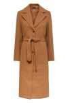 Pieces - Jakke - PC Josie Wool Coat - Toasted Coconut