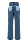 Pieces - Jeans - Pc Famy Hw Wide Denim Jeans- Light Blue Denim 