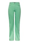 Pieces - Jeans - PC Holly HW Wide Jeans Colour - Absinthe Green