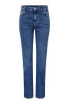 Pieces - Jeans - PC Kelly HW Straight Jeans - Medium Blue Denim