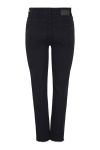 Pieces - Jeans - PC Luna Straight MW Ank - Black