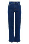 Pieces - Jeans - PC Peggy HW Wide Pant - Dark Blue Denim