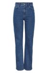 Pieces - Jeans - PC Siffi Hw Wide Rhinestone Jeans - Medium Blue Denim 
