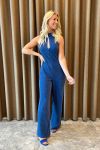Pieces - Jumpsuit - Lina Halterneck - Princess Blue