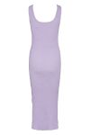 Pieces - Kjole - PC Amy SL Ankle Dress - Lavender