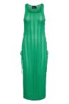 Pieces - Kjole - PC Beana Long Knit Dress - Irish Green