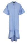 Pieces - Kjole - PC Becca SS Midi Dress - Kentucky Blue