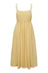 Pieces - Kjole - PC Bianca Midi Strap Dress - Mellow Yellow