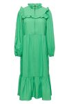 Pieces - Kjole - PC Brianna LS Midi Dress - Irish Green