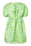 Pieces - Kjole - PC Darla SS Dress - Poison Green Flowers