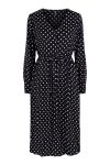 Pieces - Kjole - PC Henrietta LS Shirt Dress - Black