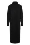 Pieces - Kjole - PC Juliana LS Rollneck Knit Dress - Black