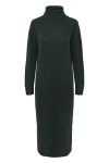 Pieces - Kjole - PC Juliana LS Rollneck Knit Dress - Trekking Green