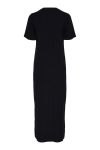 Pieces - Kjole - Pc Kylie Ss O-Neck Ankle Dress Noos Bc - Black