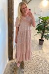 Pieces - Kjole - Mary SS Midi Dress - Misty Rose