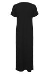 Pieces - Kjole - PC Meggi Ss Loose Midi Dress - Black