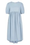 Pieces - Kjole - PC Olivia 2/4 Midi Dress - Blue Fog