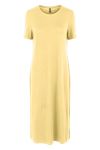 Pieces - Kjole - PC Onika SS Midi  Dress - Pale Banana