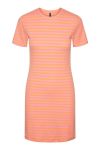 Pieces - Kjole - PC Ruka SS Dress - Begonia Pink