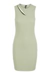 Pieces - Kjole - PC Sara SL Cutout Dress - Swamp