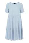 Pieces - Kjole - PC Voluma SS Dress - Kentucky Blue