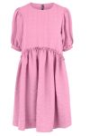 Pieces - Kjole - PC Vudmilla SS O-neck Dress - Prism Pink