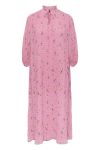 Y.A.S - Kjole - Posey Midi Dress - Shocking Pink