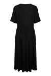 Pieces - Kjole - PC Tala Ss String Midi Dress Wvn Noos Bc - Black