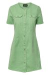 Pieces - Kjole - PC Tara SS Dress - Absinthe Green