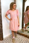 Pieces - Kjole - Vilja SS Dress - Candy Pink