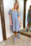 Pieces - Kjole - Vilja SS Dress - Little Boy Blue
